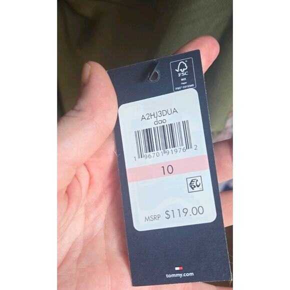 Tommy Hilfiger Dress Nwt Size 10 - Picture 2 of 2
